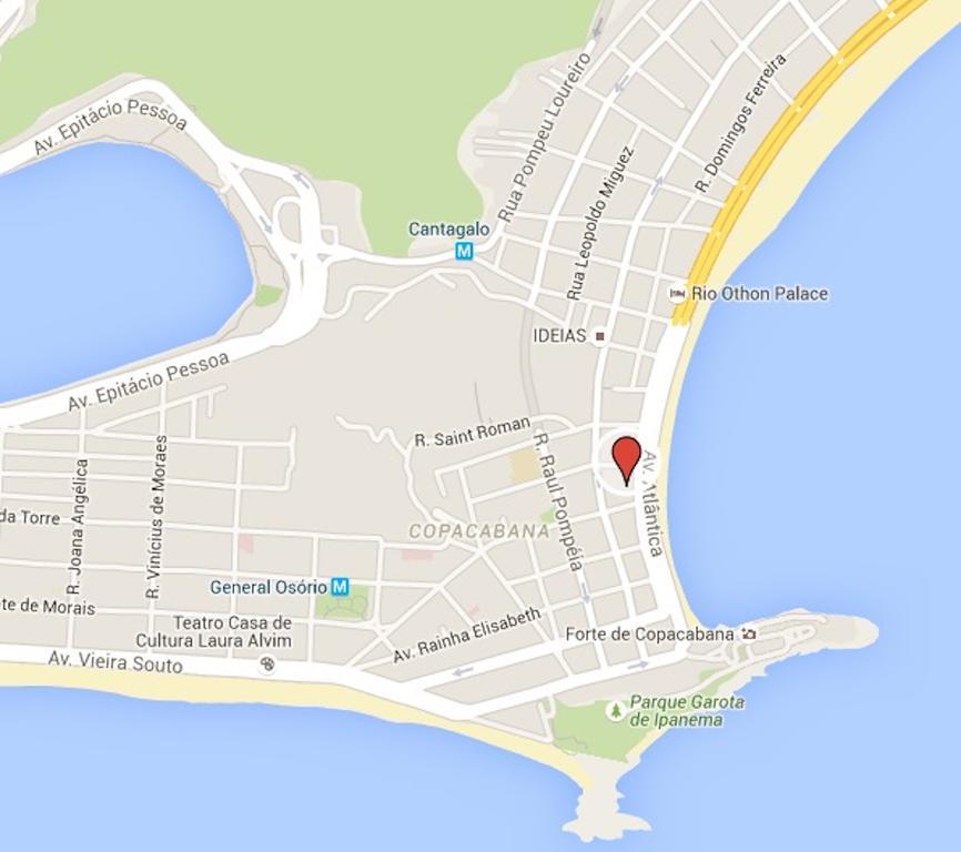 Apartamento Copacabana Rio de Janeiro Rom bilde